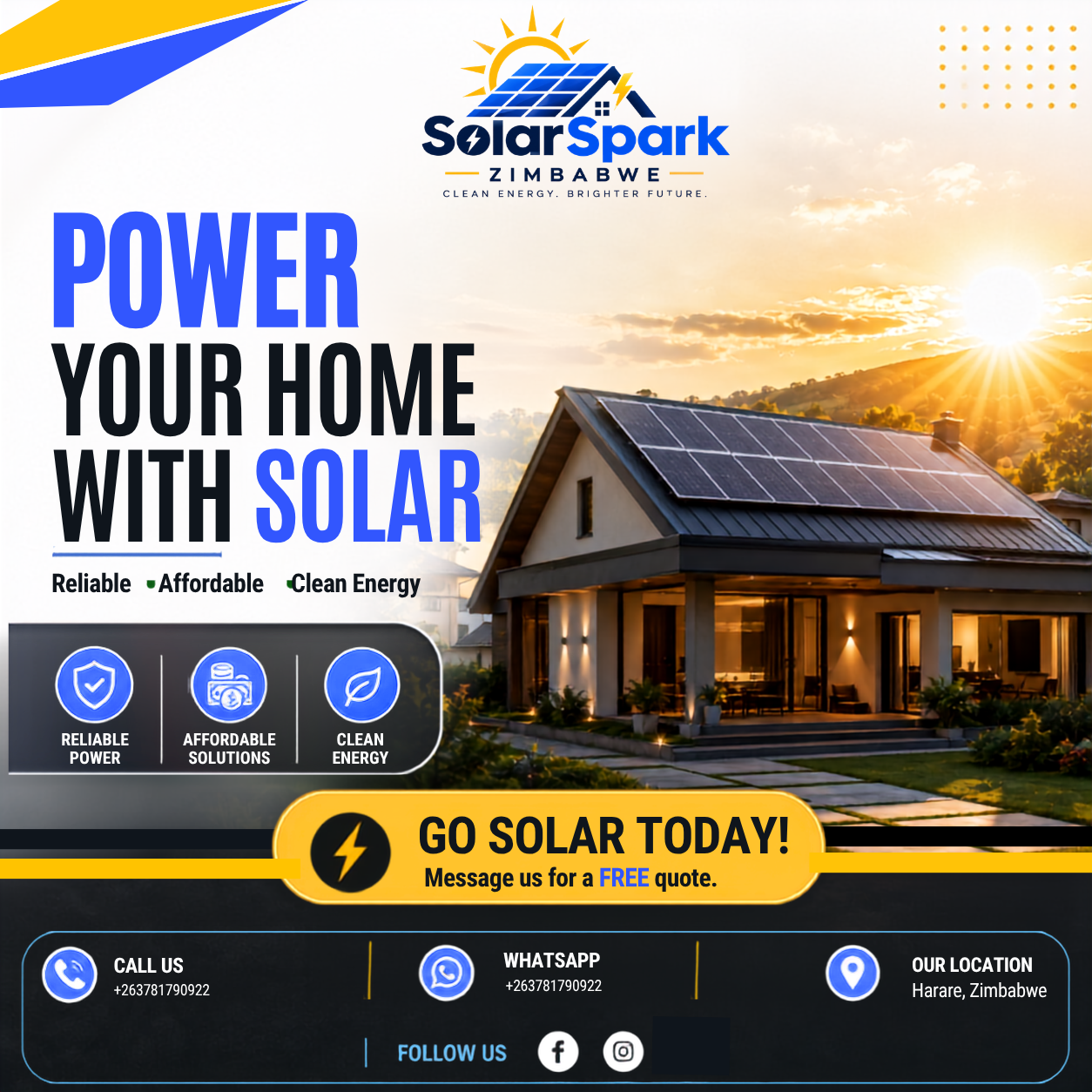 Solar Spark Poster